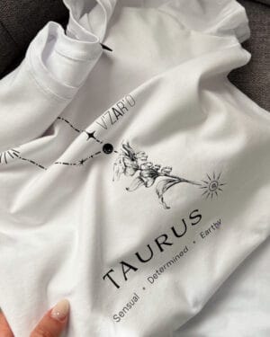 Дамска тениска зодия Телец - Taurus