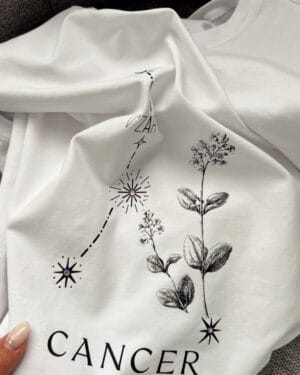 Дамска тениска зодия Рак - Cancer