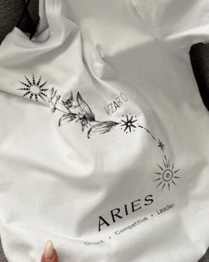 Дамска тениска зодия Овен - Aries