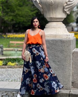 Дамска дълга пола Delaya