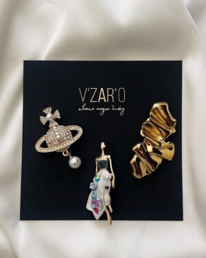 Подаръчен комплект брошки Verda