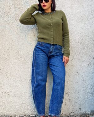 Дамски сини дънки Lucky