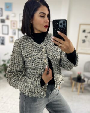 Дамско късо туидено сако Shantel